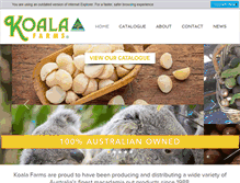 Tablet Screenshot of koalafarms.com